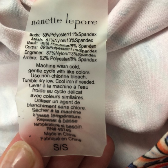 Nanette Lepore Active Sport Dress Built In Bra S - Picture 5 of 8